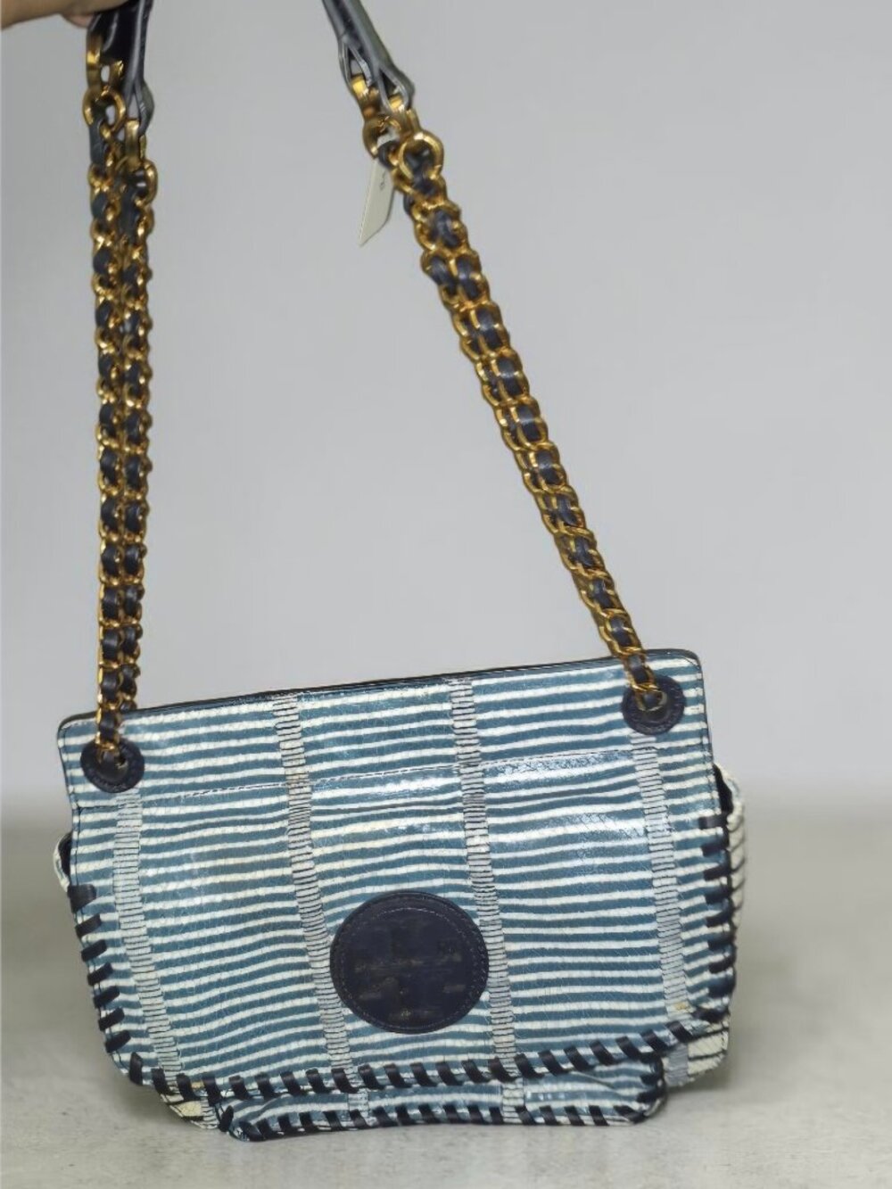 Authentic preloved tory burch 2 way bag